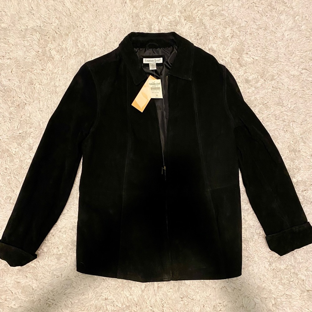 Coldwater Creek Suede Jacket